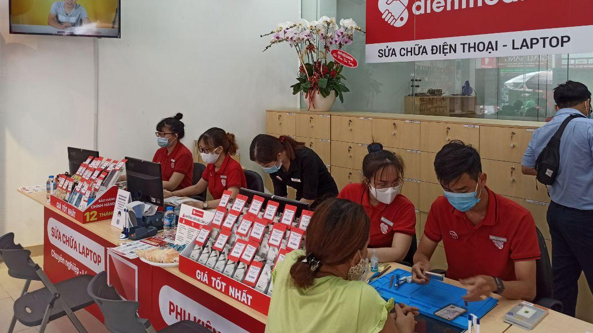 Mang đến Điện thoại vui khi màn hình iPhone bị vàng 