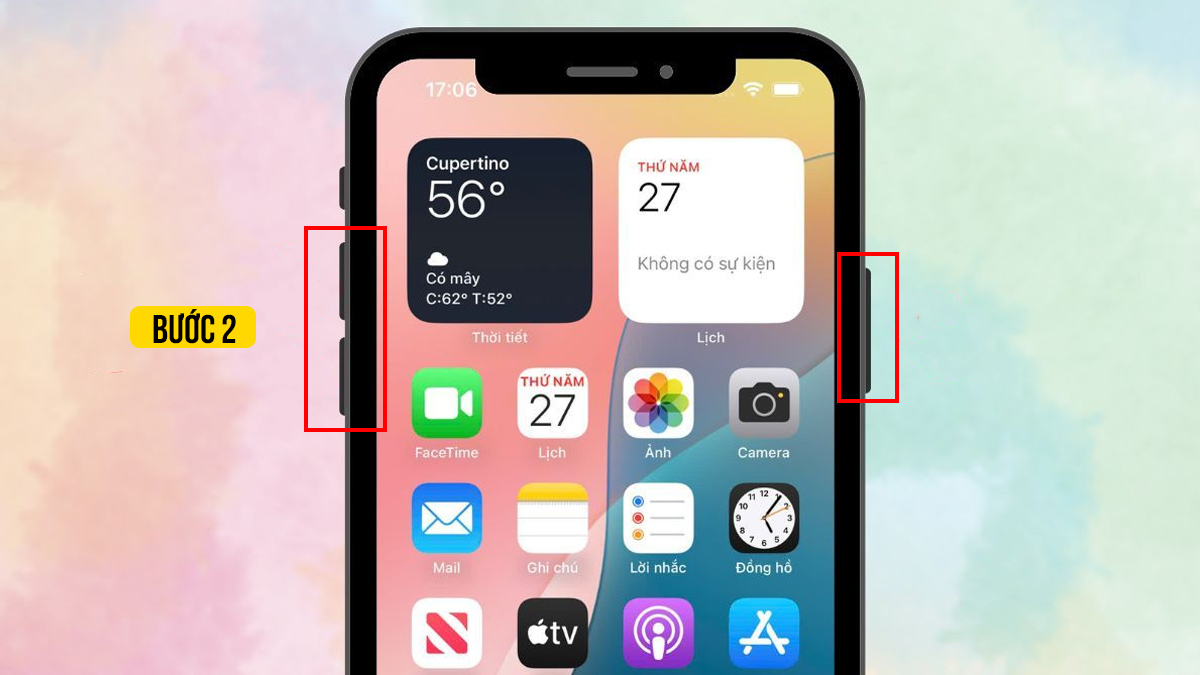 Đưa iPhone về chế độ DFU và khôi phục qua iTunes/Finder khi màn hình iPhone bị vệt xanh - bước 2