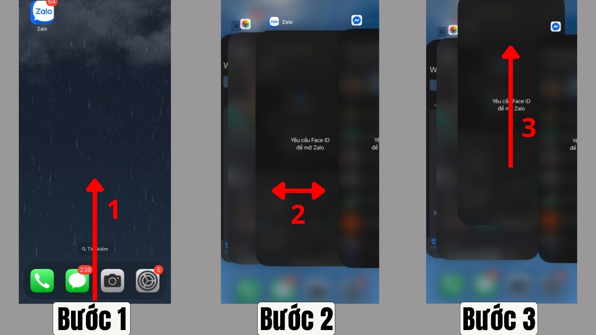 Tắt ứng dụng chạy ngầm để khắc phục lỗi màn hình iPhone chớp nhanh liên tục