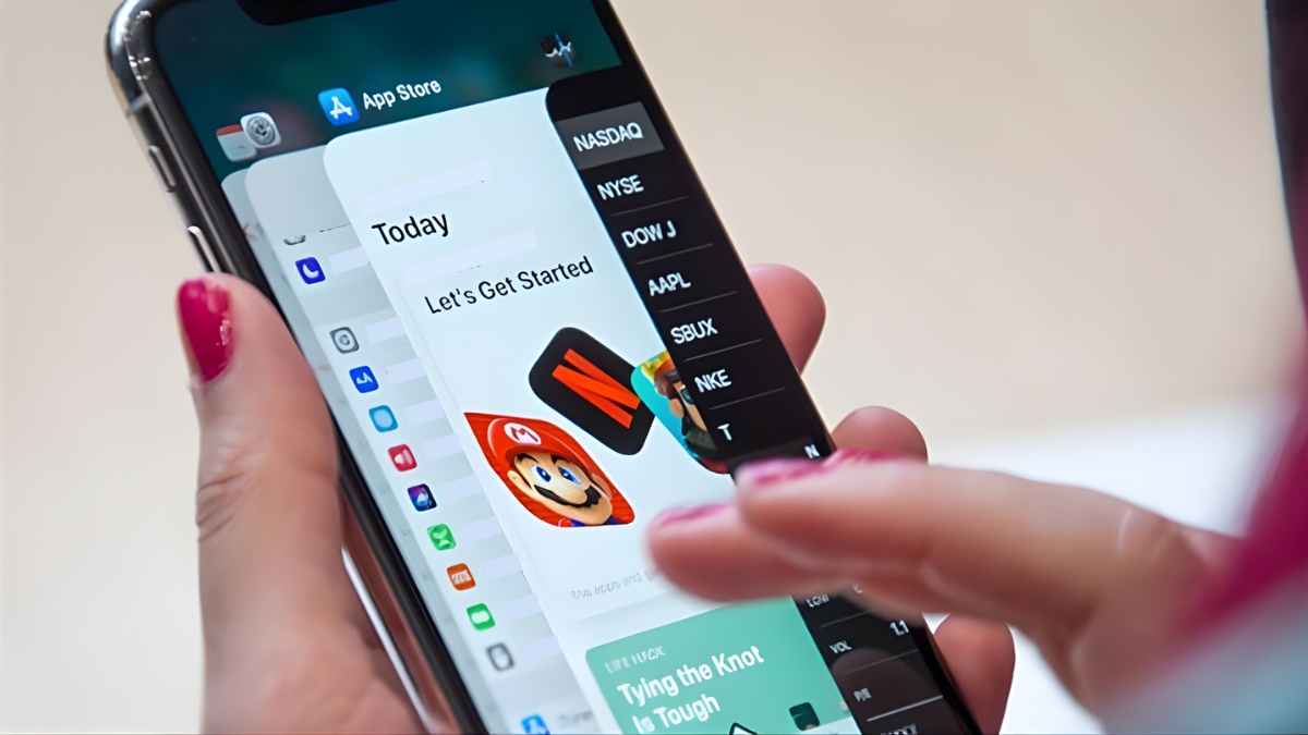 Ứng dụng chạy ngầm bị quá tải khiến màn hình iPhone chớp nháy liên tục