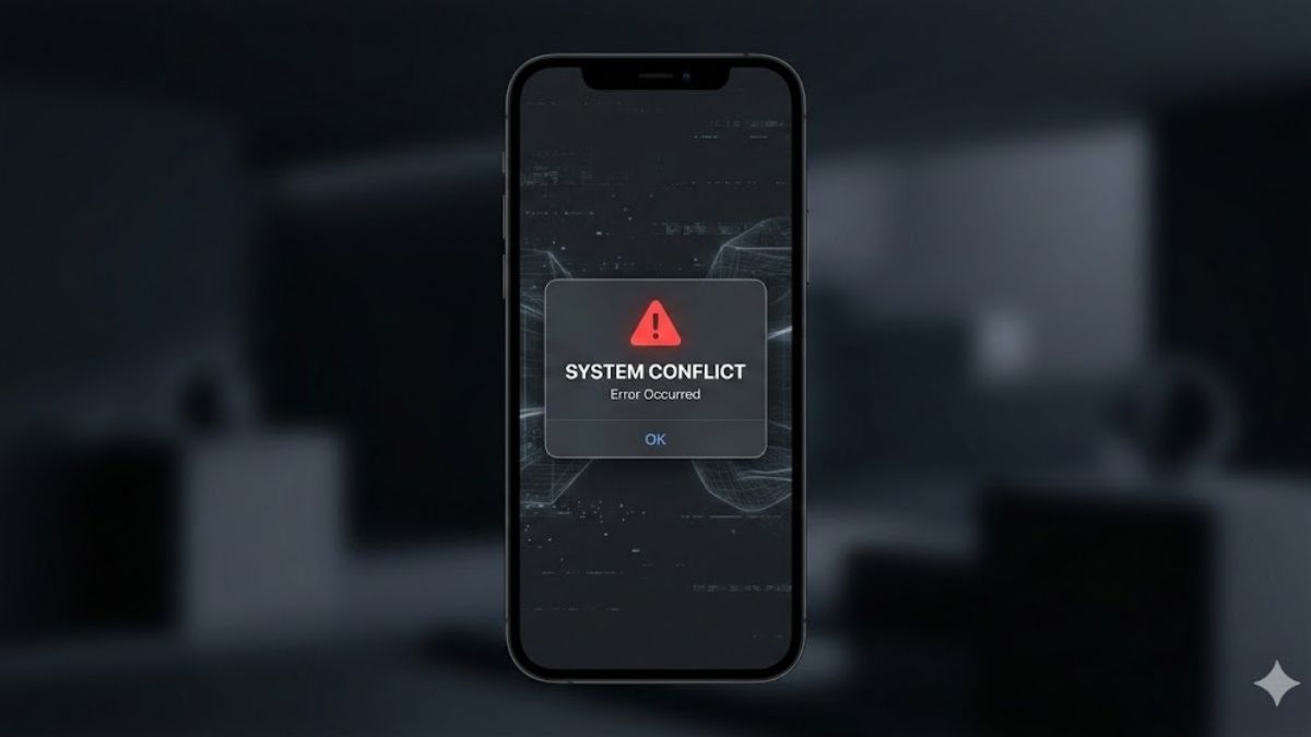 Do xung đột phần mềm khiến màn hình iPhone không vuốt được