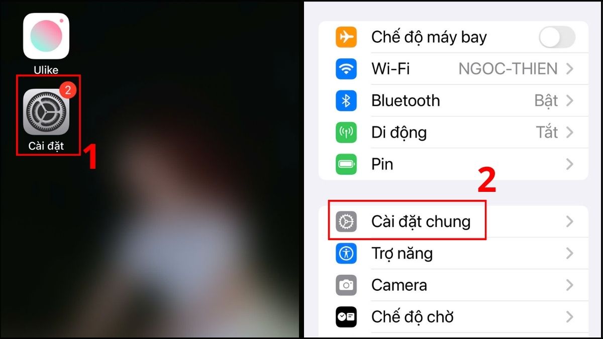 Cập nhật iOS phiên bản mới để khắc phục màn hình iPhone không vuốt được - bước 1