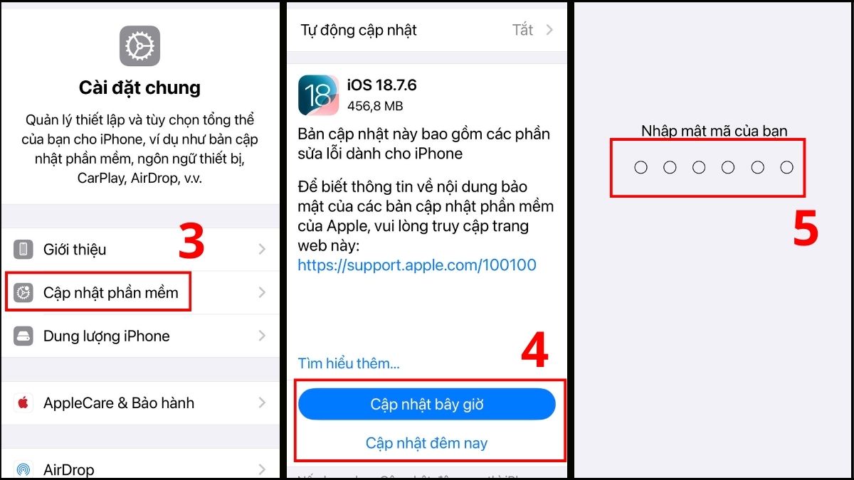 Cập nhật iOS phiên bản mới để khắc phục màn hình iPhone không vuốt được - bước 2