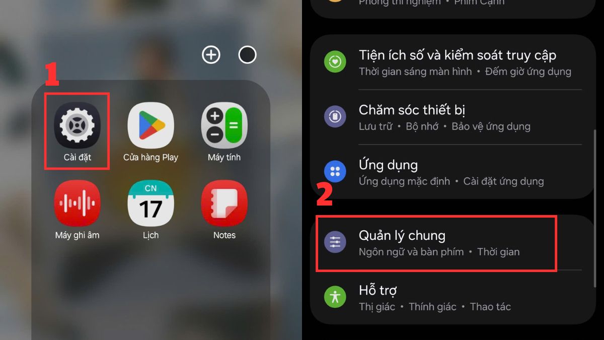 Đặt lại cài đặt mạng trên Android khi mạng yếu - bước 1