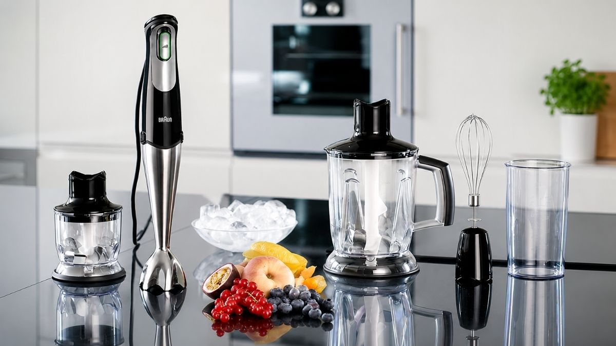 Máy xay cầm tay Braun MQ 7045X tiện ích