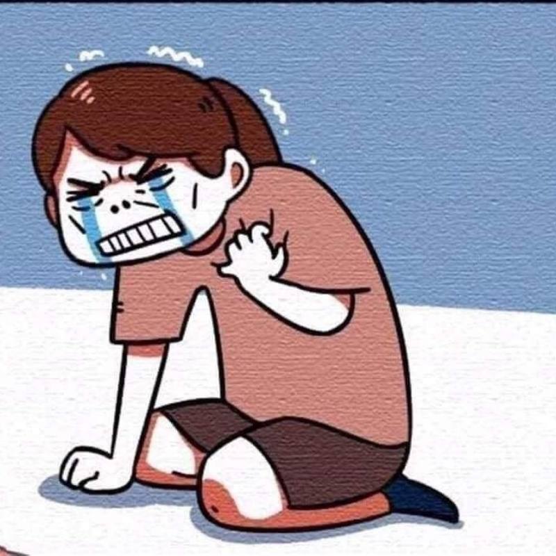 Ảnh meme khóc buồn ngủ