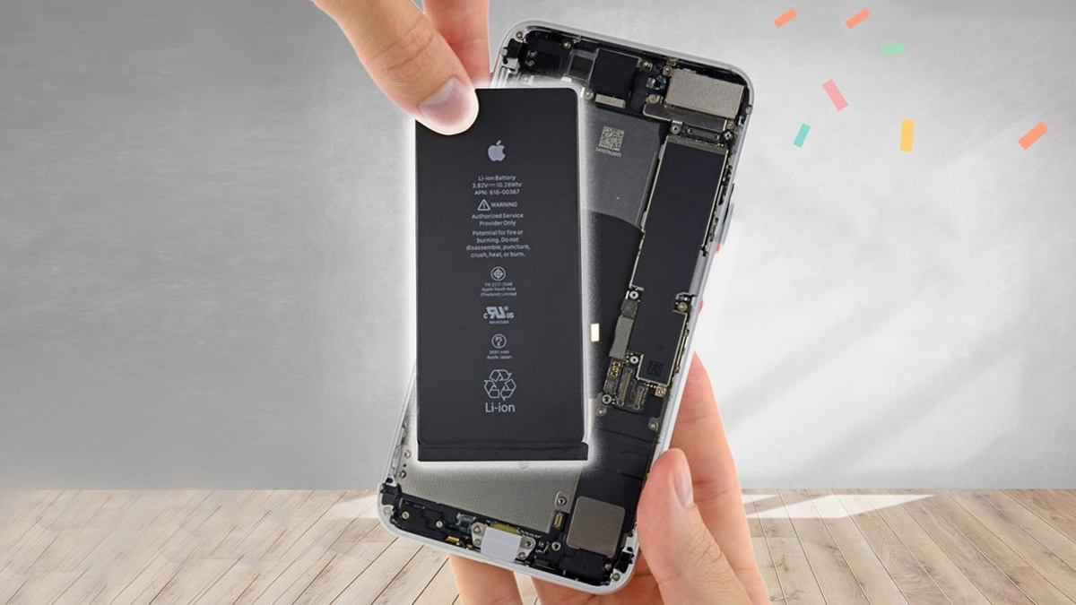 Pin iPhone đã bị thay có ảnh hưởng đến máy