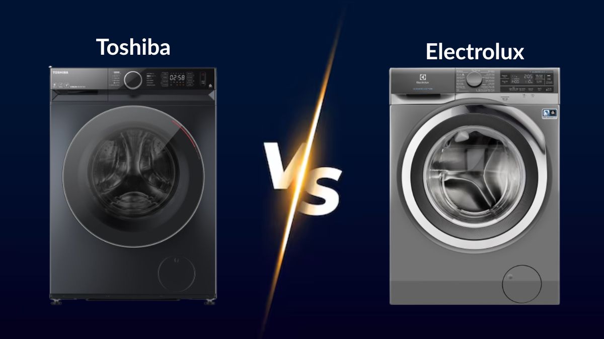 So sánh máy giặt Toshiba và Electrolux