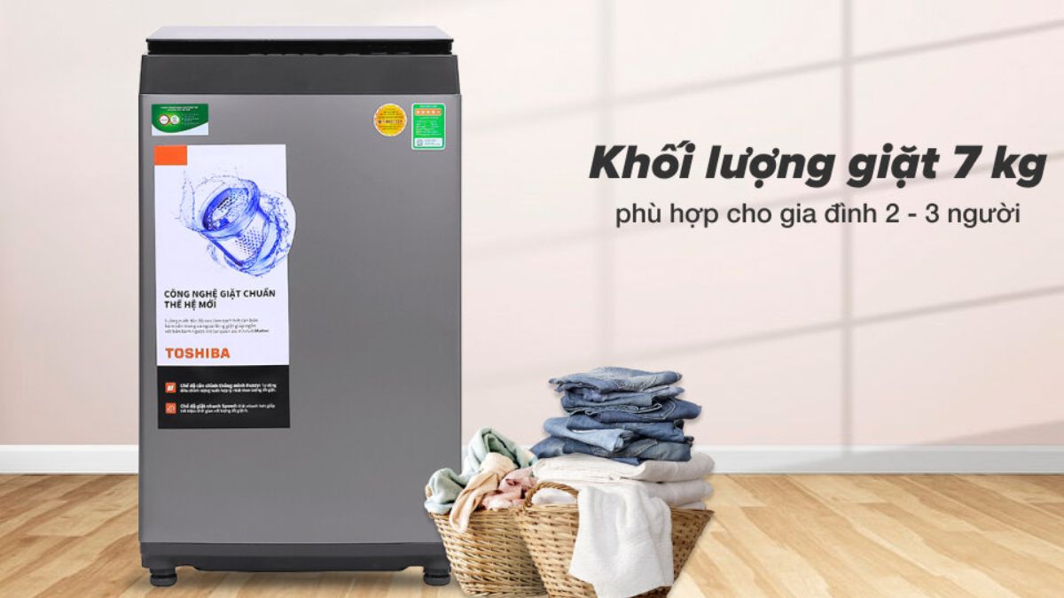 Mẫu máy giặt Toshiba 7kg AW-L805AV
