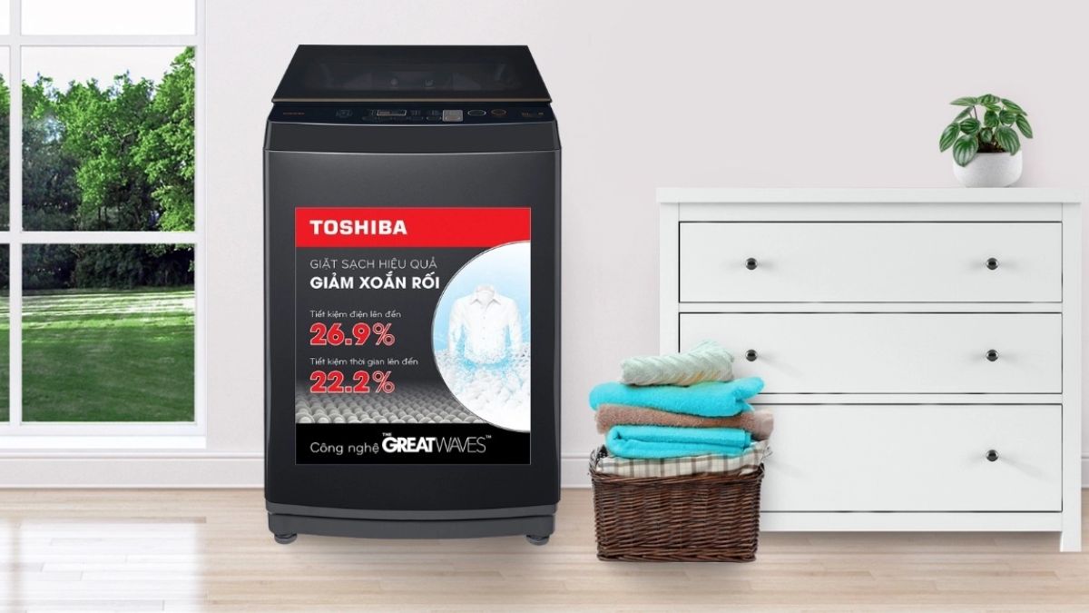 Mẫu máy giặt Toshiba Inverter 10kg AW-DM1100PV