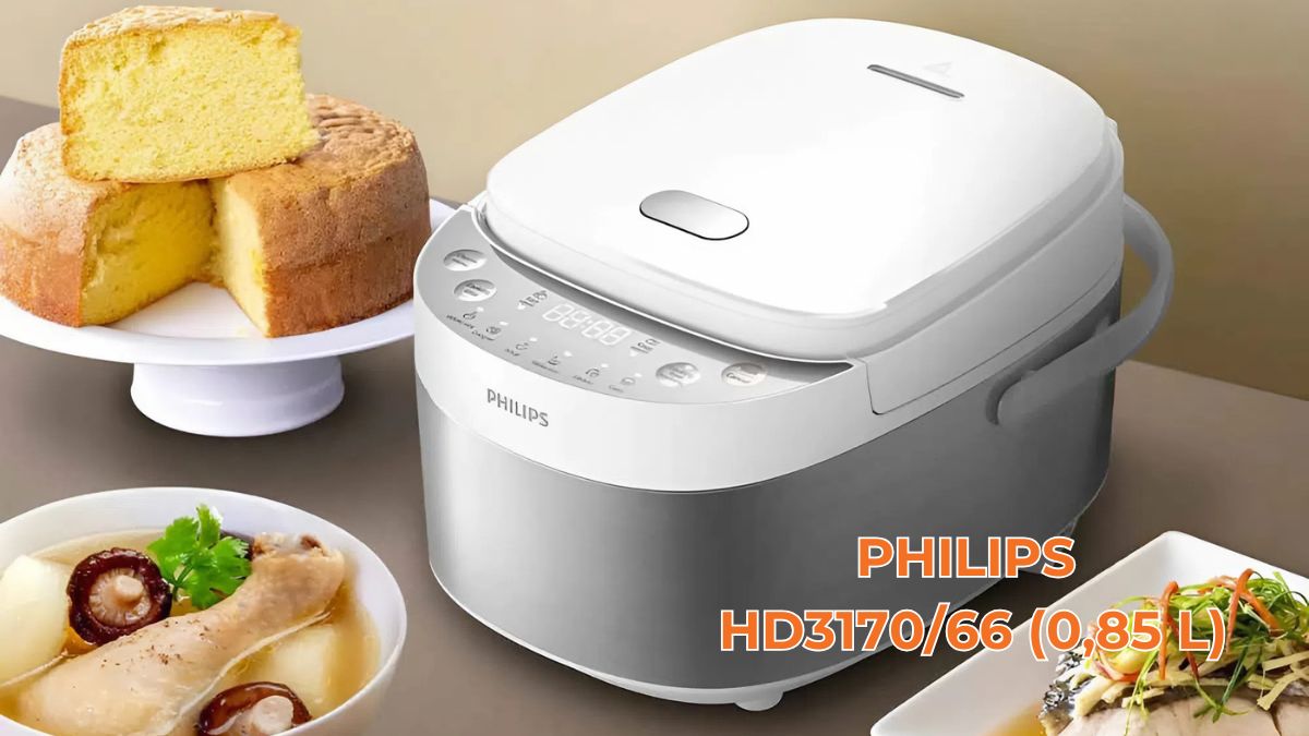 Nồi cơm điện mini Philips HD3170/66