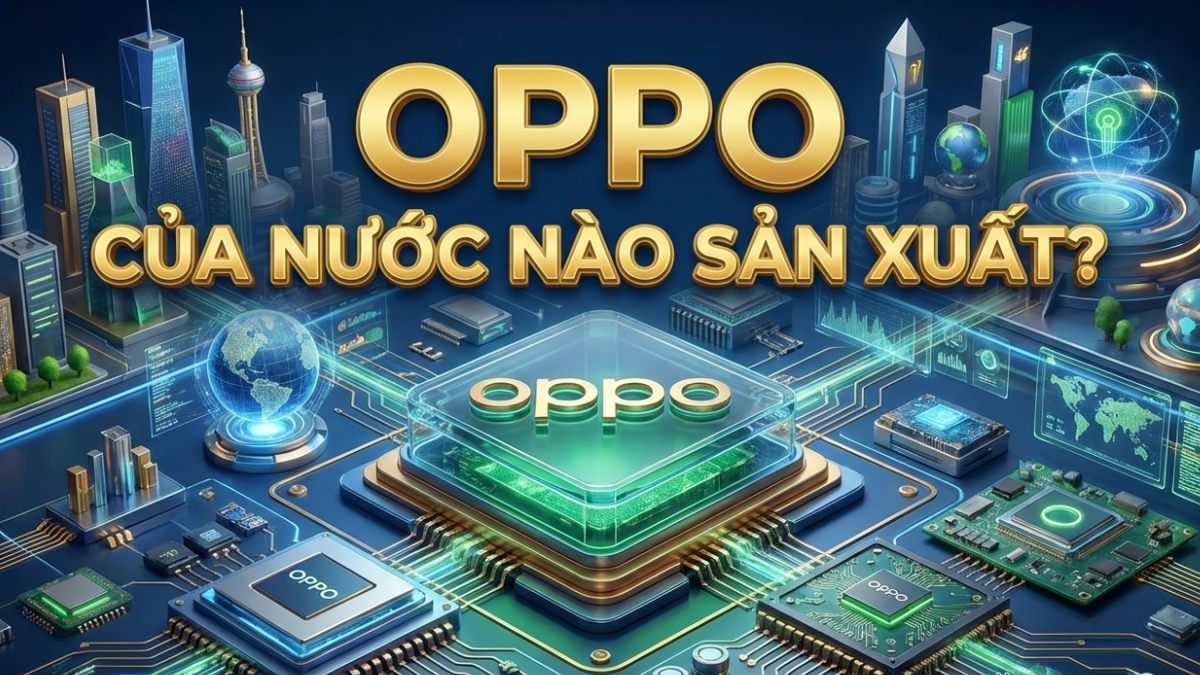 OPPO của Trung Quốc sản xuất