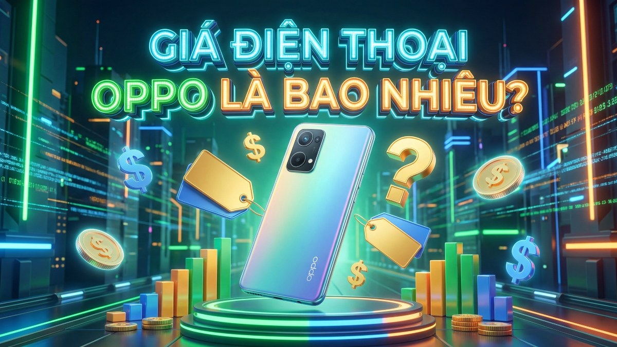 Giá điện thoại OPPO khoảng 3-5 triệu