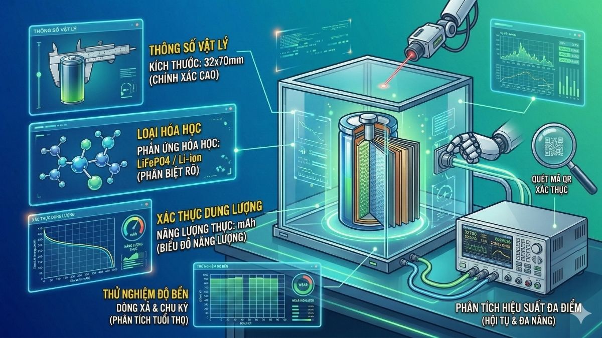 Thông số cơ bản của pin 32700