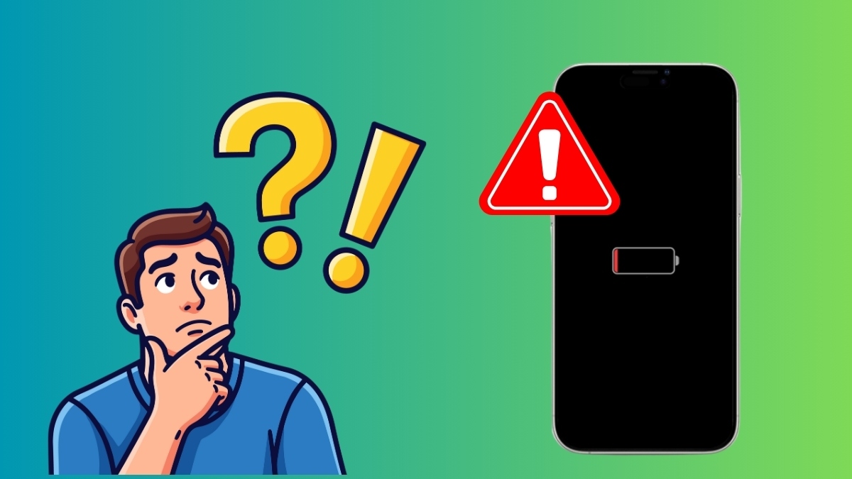 Pin tụt nhanh khi không sử dụng có thể ảnh hưởng nhiều đến máy