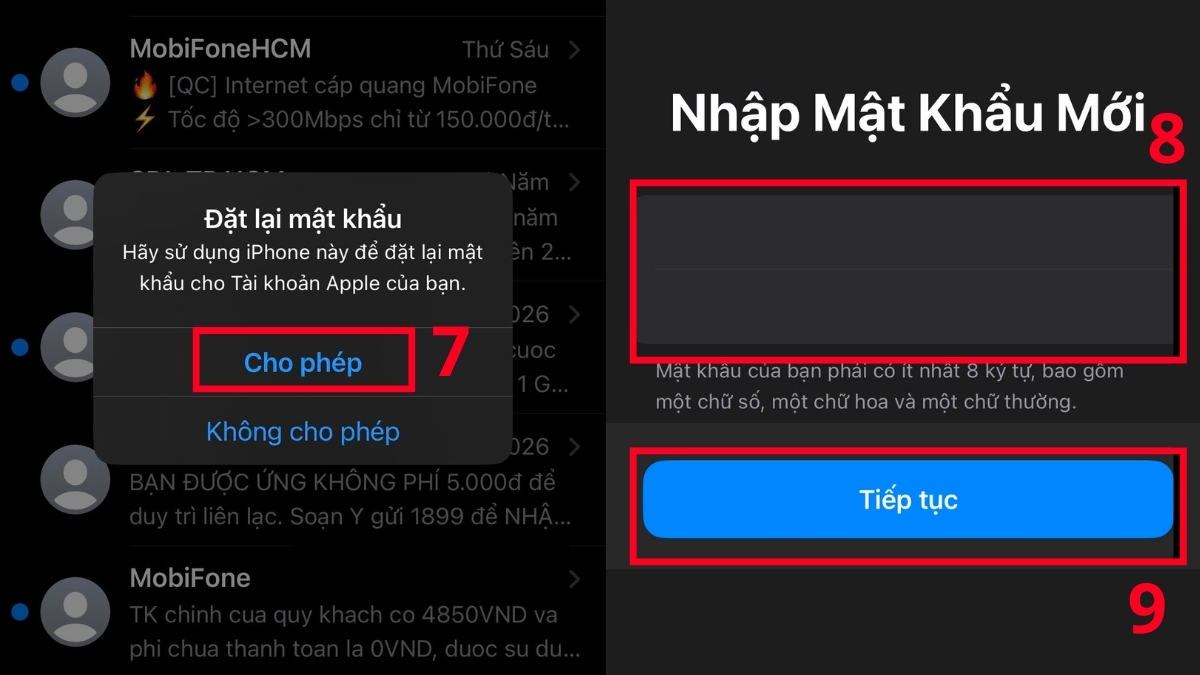 Cách kích hoạt iPhone khi quên mật khẩu ID Apple - bước 4
