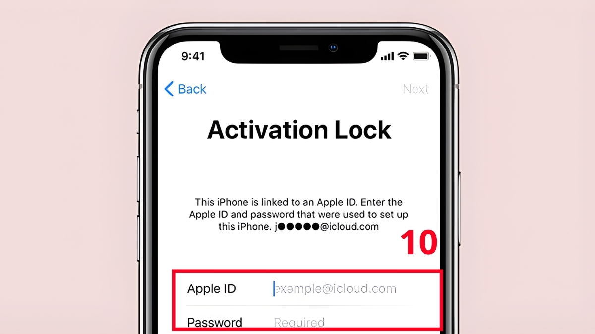 Cách kích hoạt iPhone khi quên mật khẩu ID Apple - bước 5