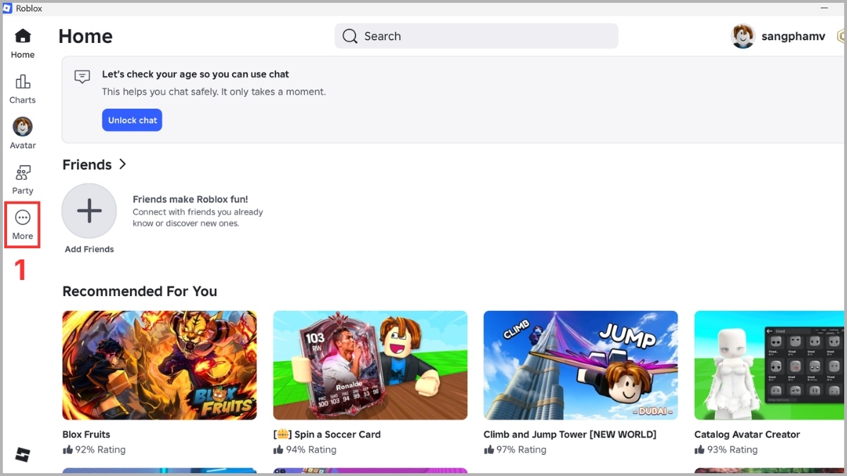 Cách fix lỗi 524 Roblox - bước 1