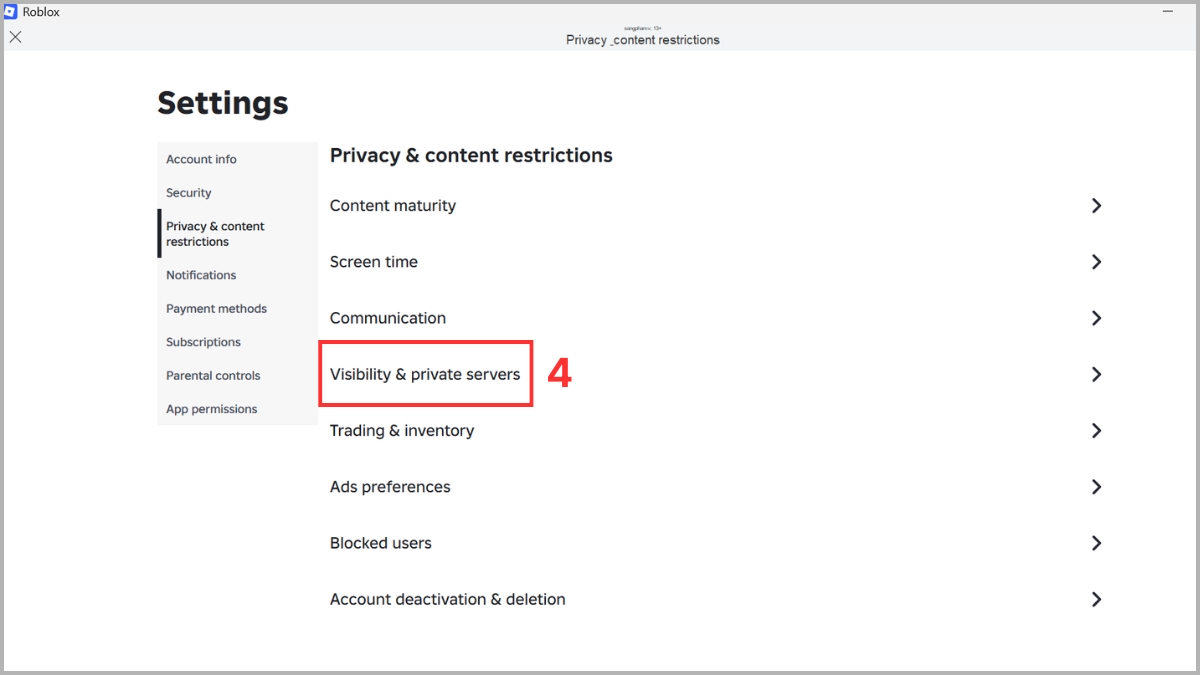 Cách fix lỗi 524 Roblox - bước 4