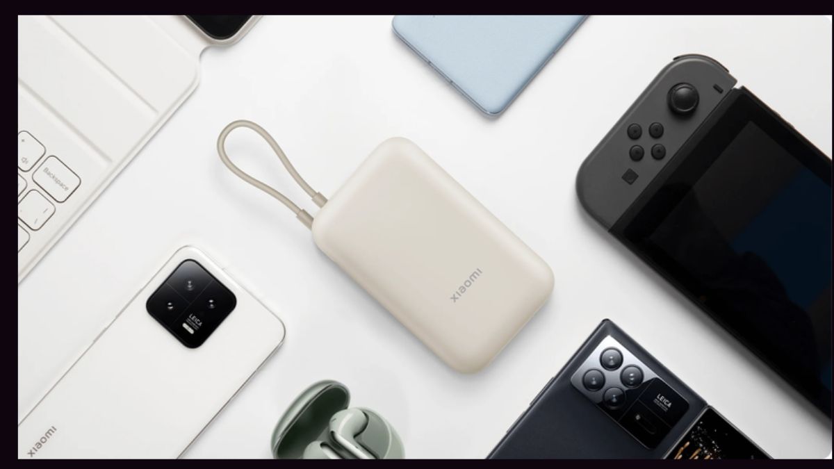 Pin sạc dự phòng Xiaomi 10.000mAh 22.5W tích hợp cáp Type-C