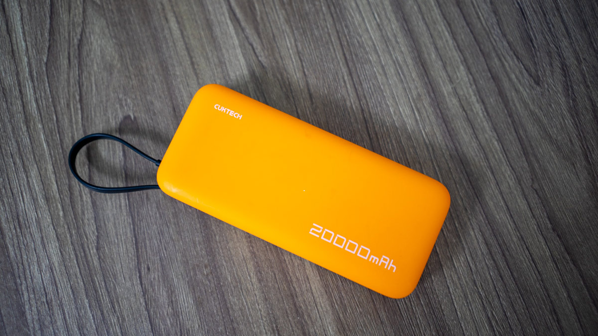 Sạc dự phòng màu camCUKTECH PB200N 20.000mAh 55W