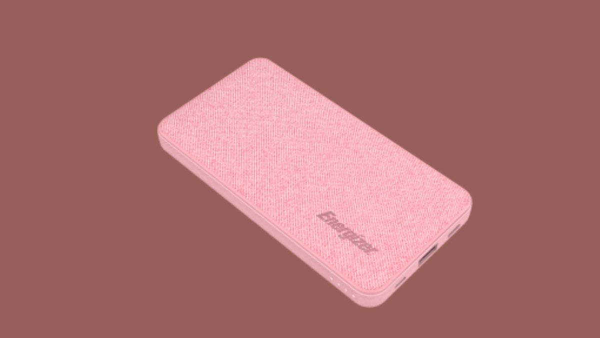 Pin sạc dự phòng màu hồng Energizer UE10043 10000mAh