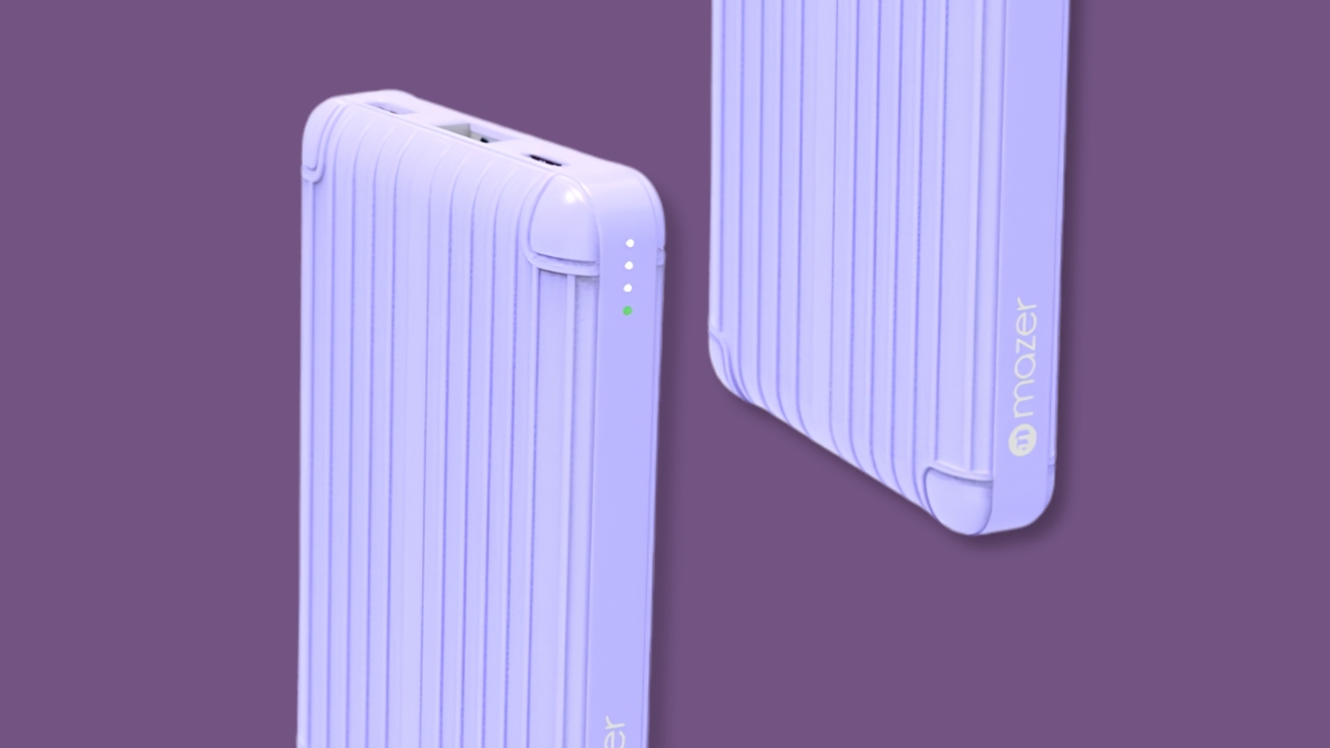 Pin sạc dự phòng màu tím Mazer Infinite Boost Super Mini Pocket 8.0 8000mAh version 2