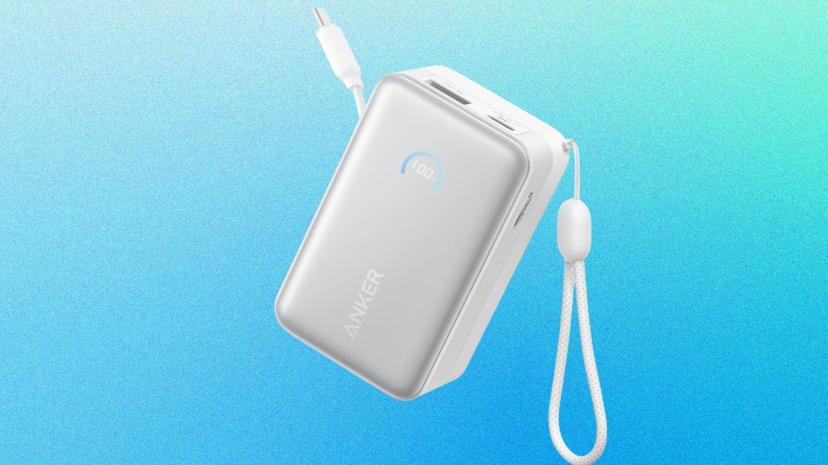 Sạc dự phòng màu trắng Anker Nano A1638 10000mAh 45W