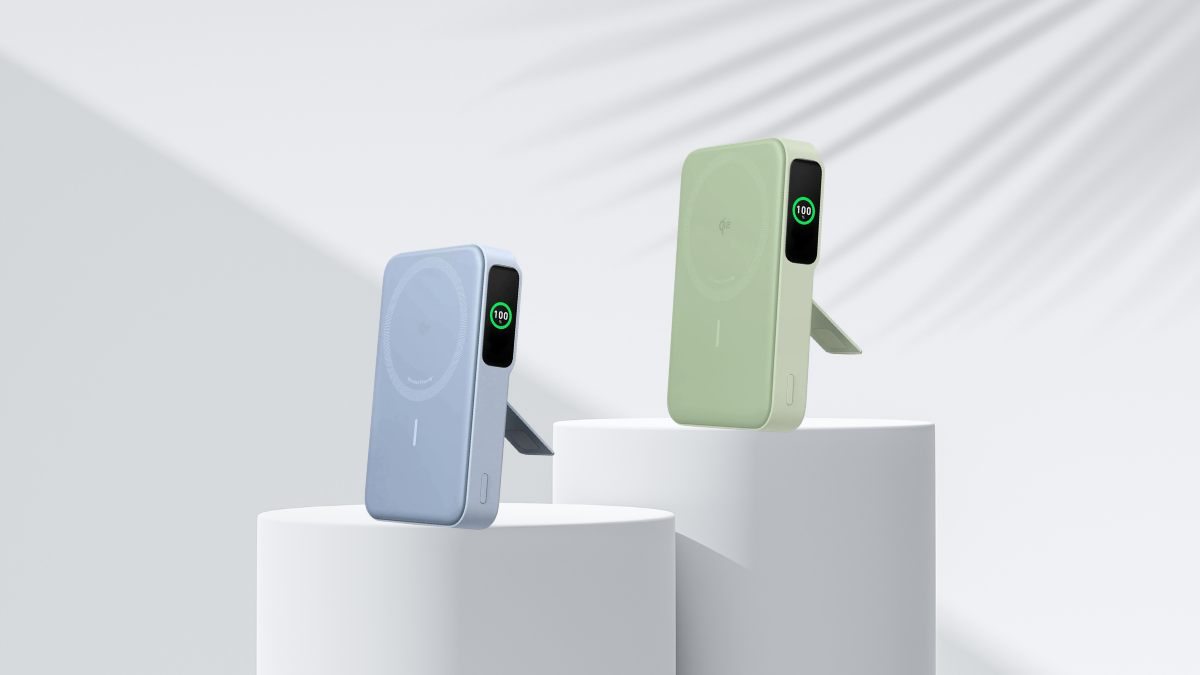 Sạc dự phòng màu xanh Anker MagGo A1654 10.000mAh