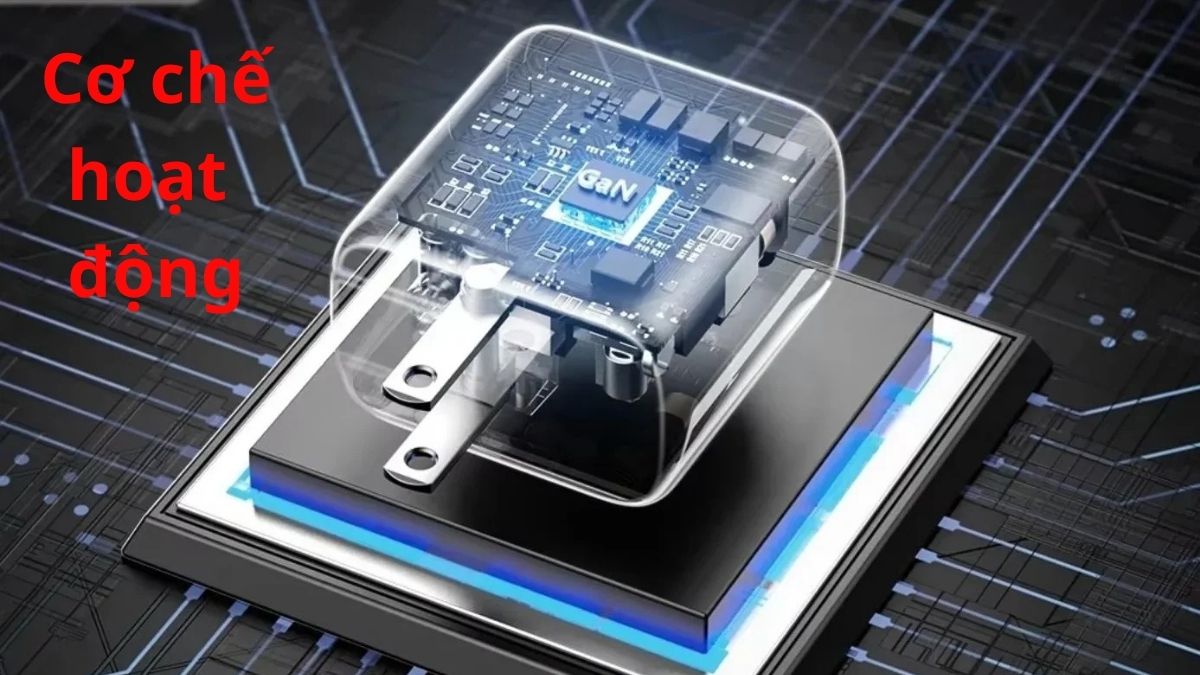 Cơ chế hoạt động của sạc Gan