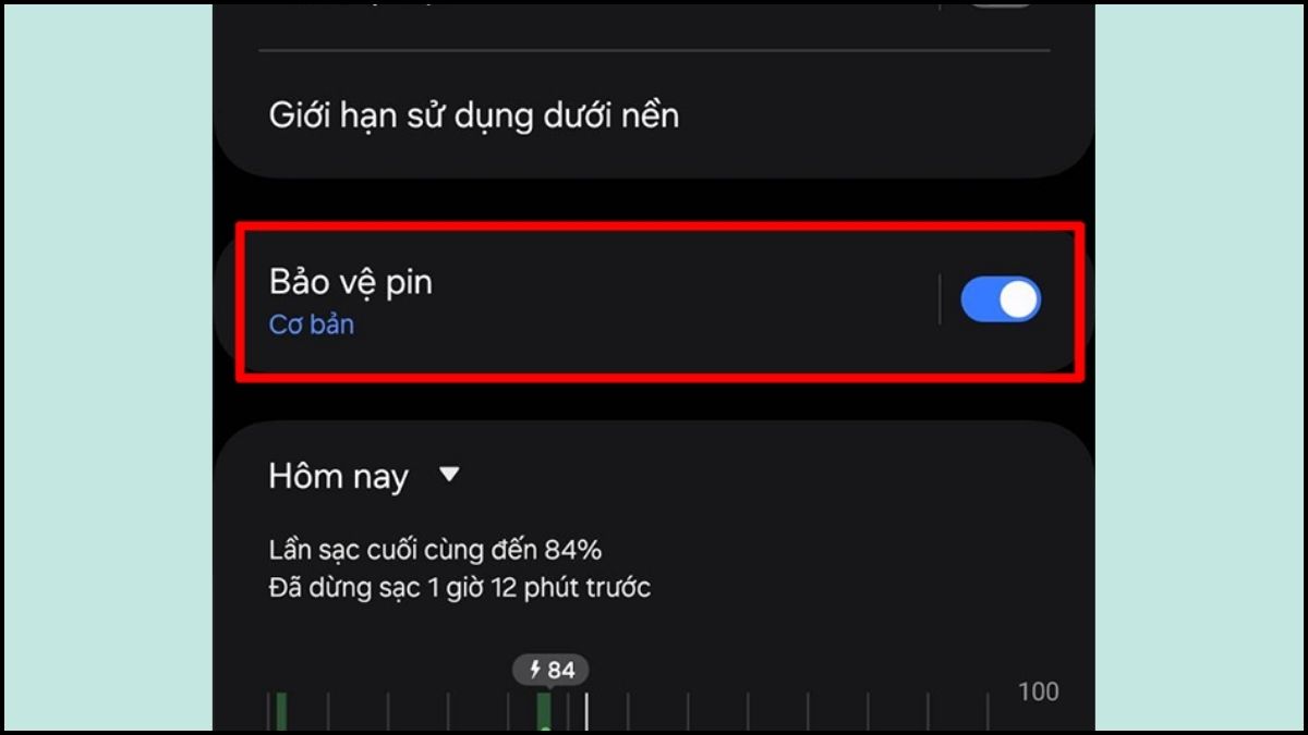 Cách sạc nhanh an toàn cho Android - bước 3