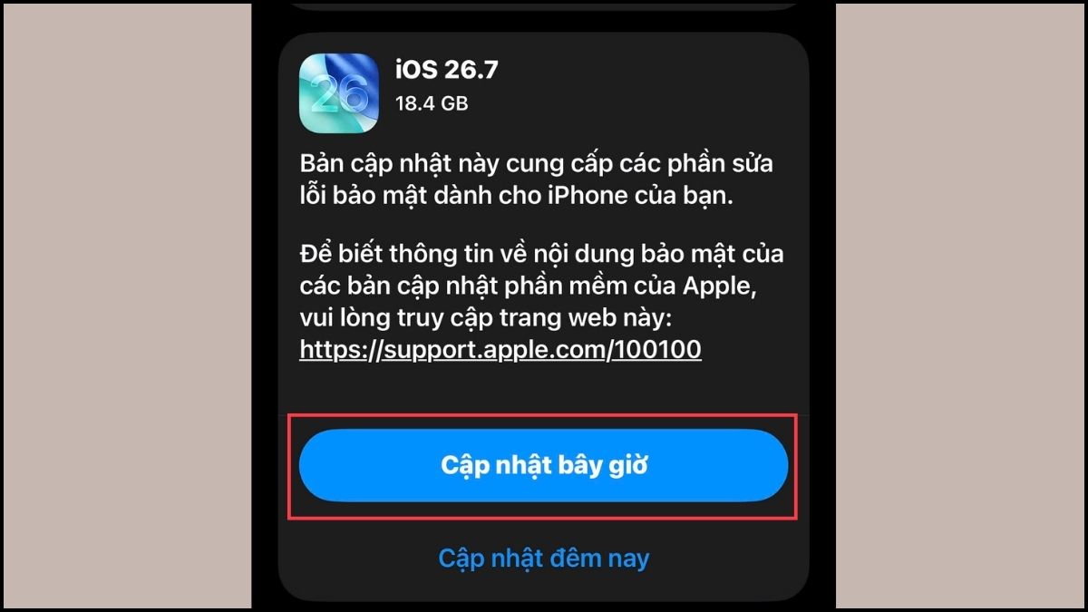 Khắc phục Safari bị lỗi bằng cách cập nhật iOS - bước 3