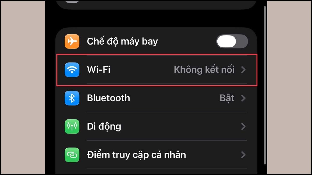 Khắc phục Safari bị lỗi bằng cách kiểm tra làm mới kết nối mạng - bước 2