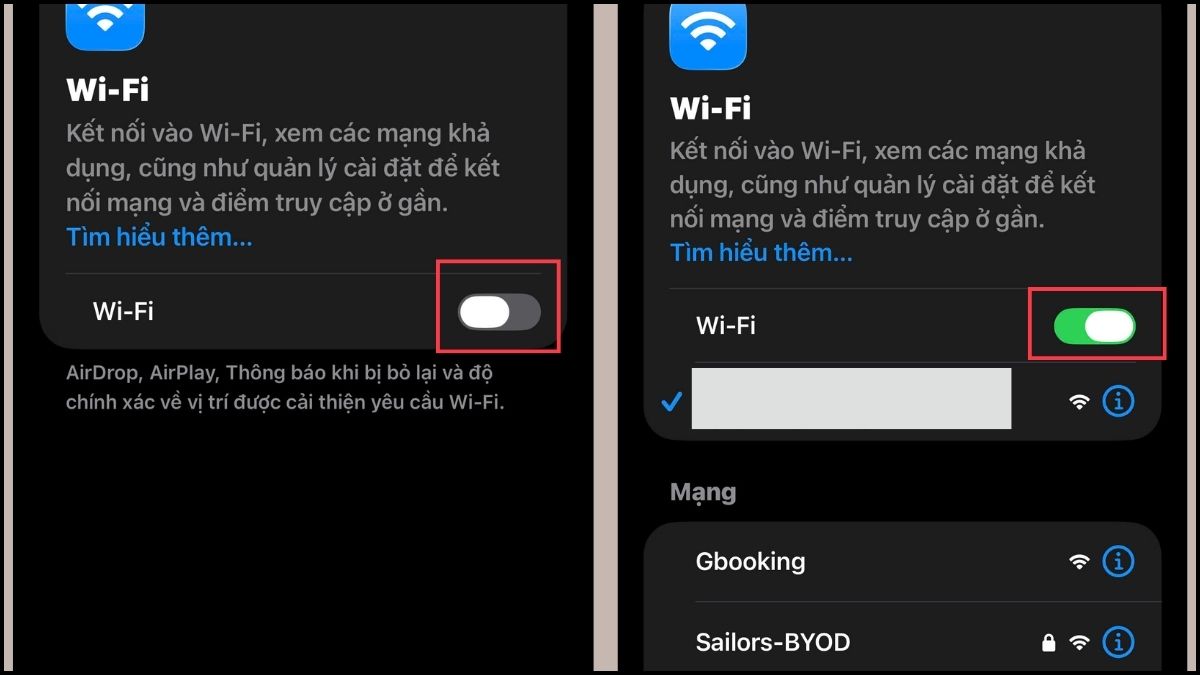 Khắc phục Safari bị lỗi bằng cách kiểm tra làm mới kết nối mạng - bước 3