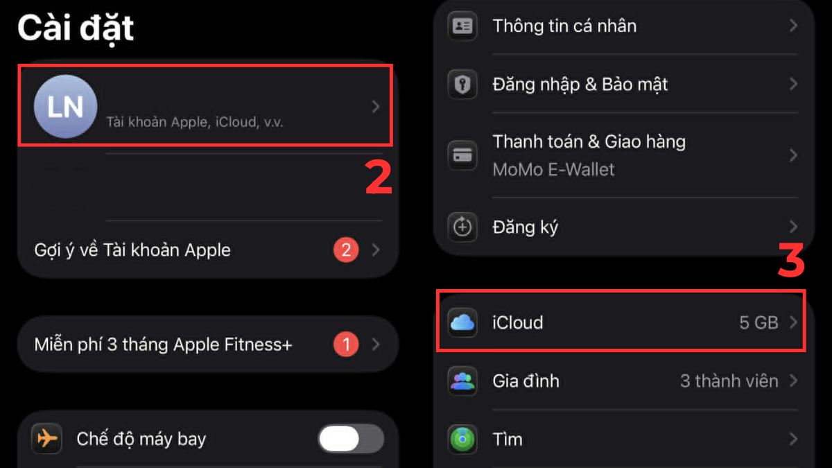 Cách kiểm tra bản sao lưu iCloud - bước 2