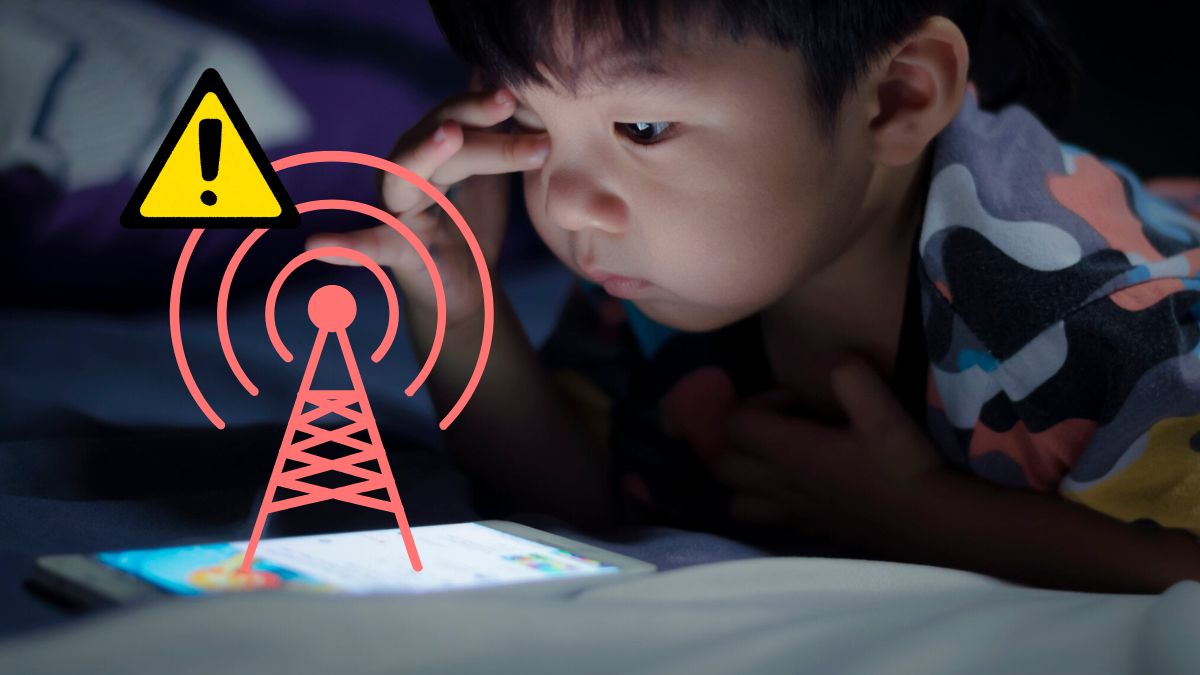 Sóng điện thoại có ảnh hưởng đến trẻ em