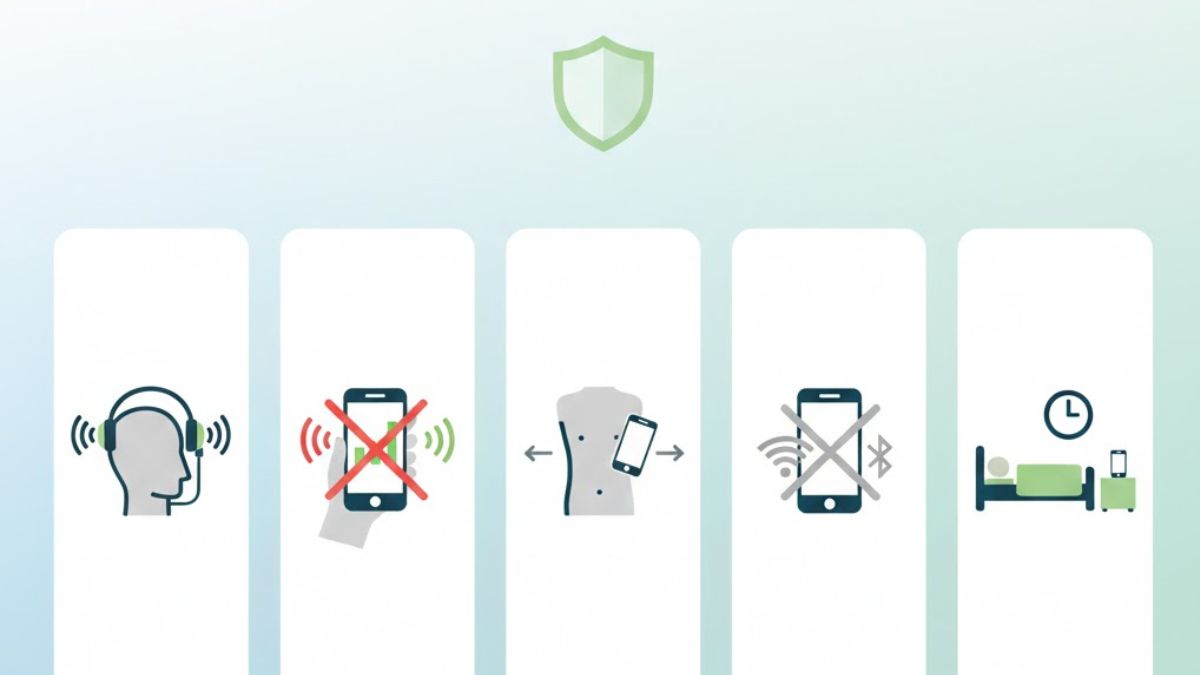 Cách giảm tác động của sóng điện thoại đơn giản