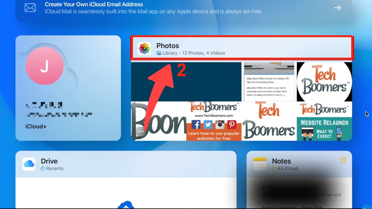 Cách tải và chia sẻ ảnh với bạn bè - bước 2