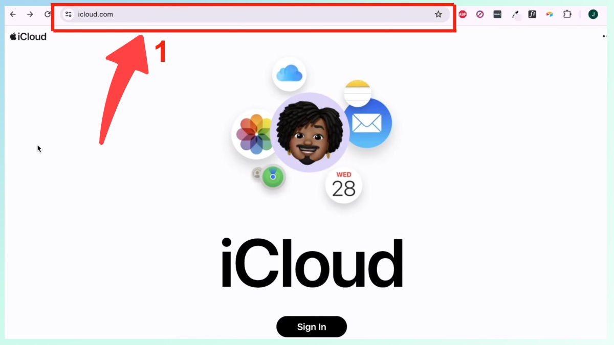 Cách tải và chia sẻ ảnh với bạn bè - bước 1
