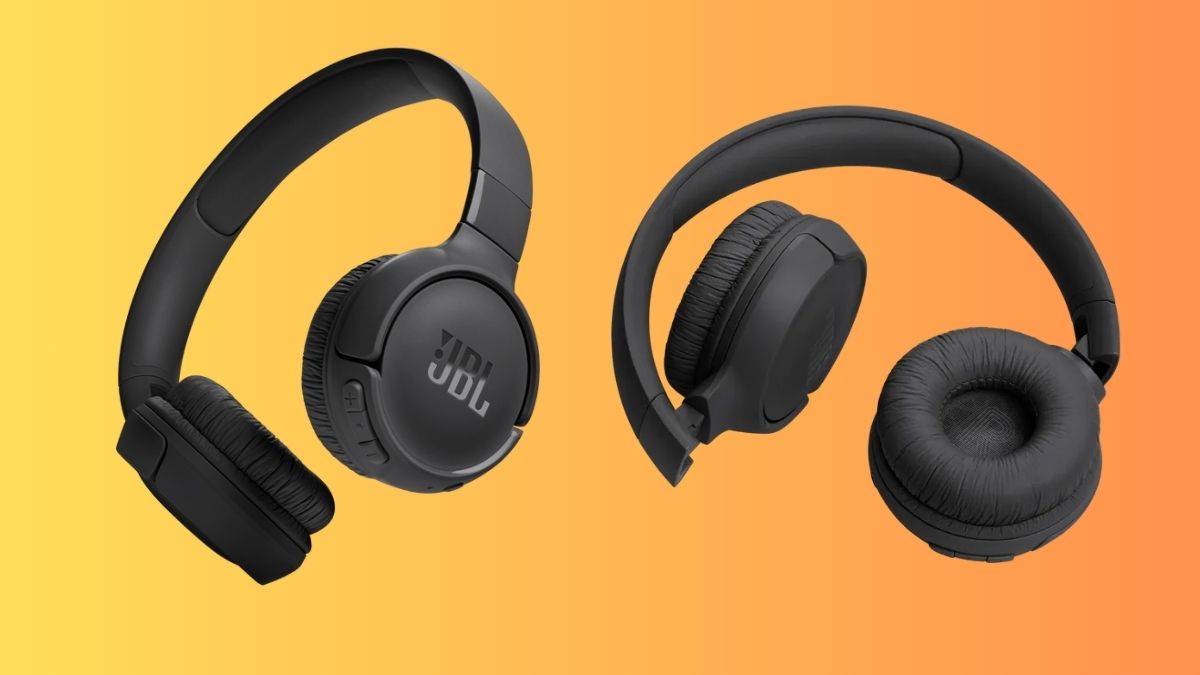 Tai nghe Bluetooth màu đen JBL Tune 520BT