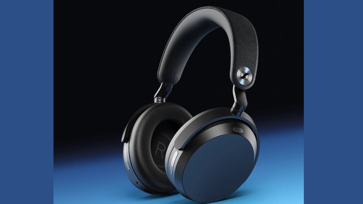 Tai nghe Bluetooth màu xanh chụp tai Sennheiser MOMENTUM 5 Wireless