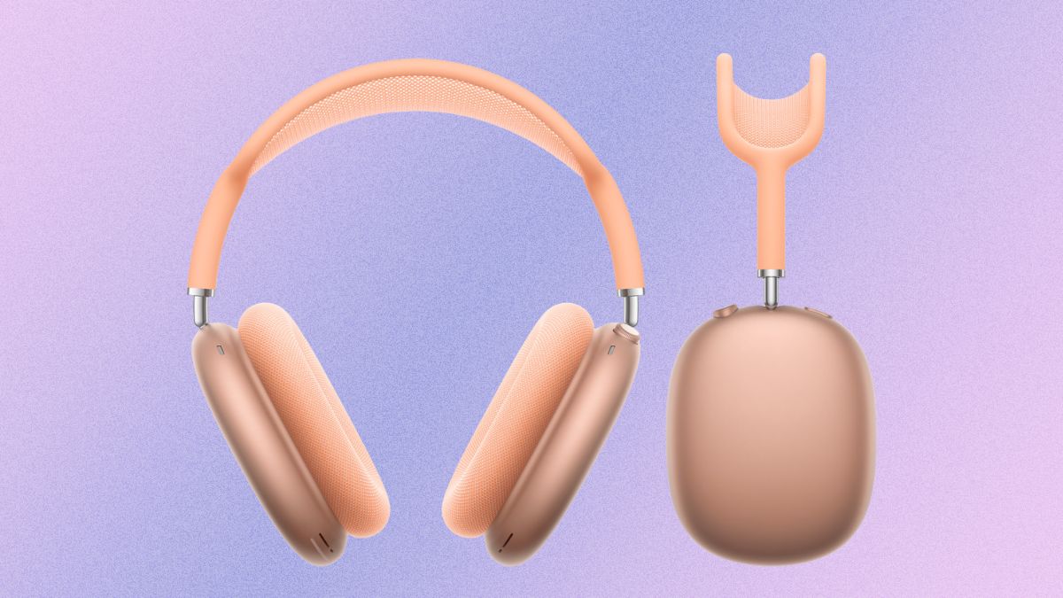 Tai nghe màu cam Apple AirPods Max 2024