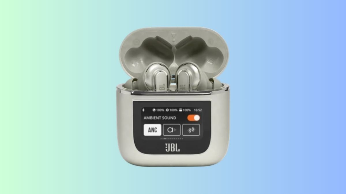 Tai nghe màu vàng bạc Bluetooth True Wireless JBL Tour Pro 2 