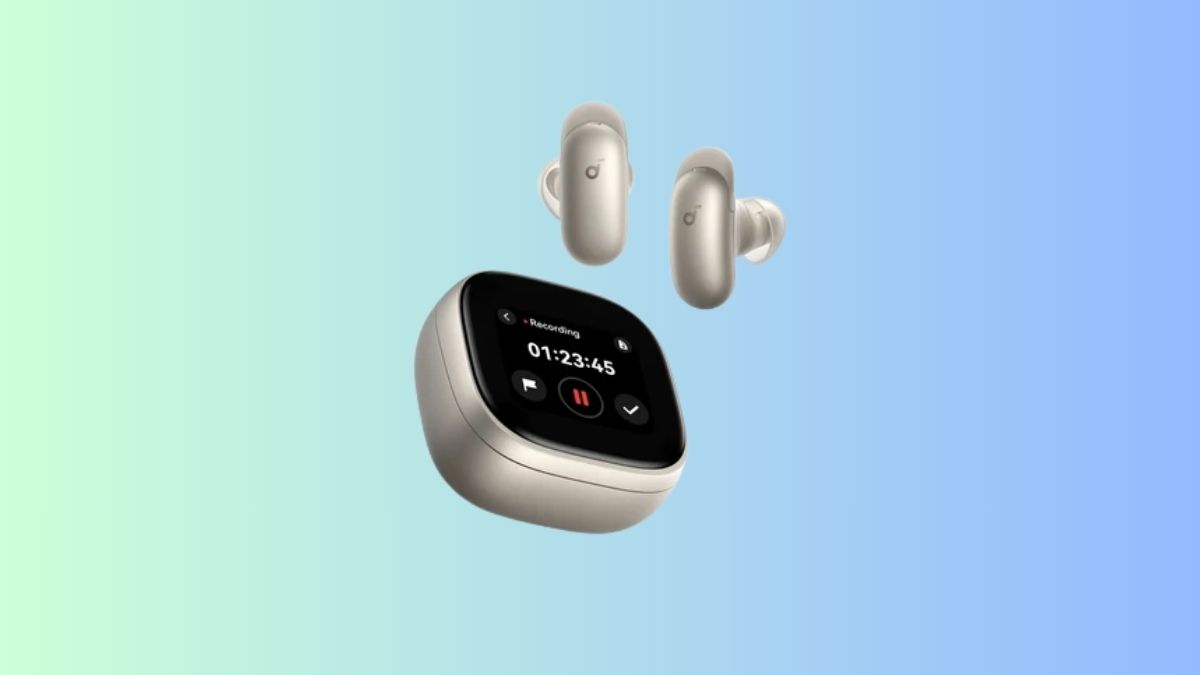 Tai nghe True Wireless Phiên Dịch Cảm Ứng Anker Soundcore Liberty 5 Pro Max màu vàng titan