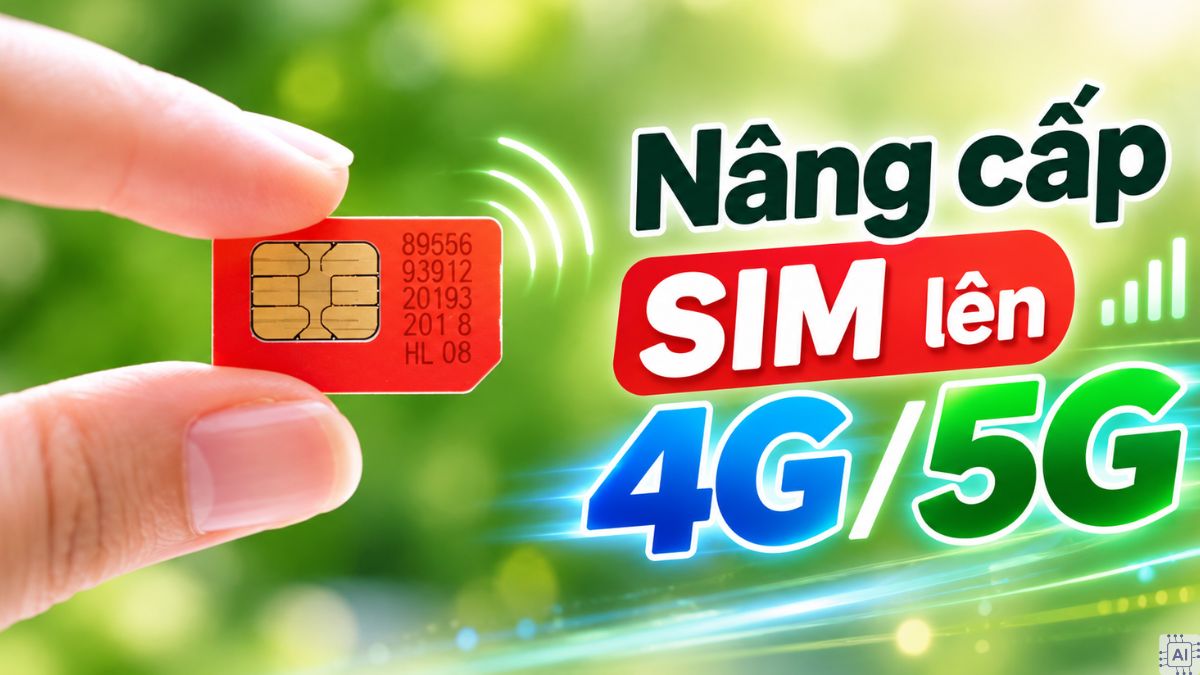  Khắc phục lỗi bật dữ liệu nhưng không vào được mạng iPhone bằng cách nâng cấp SIM