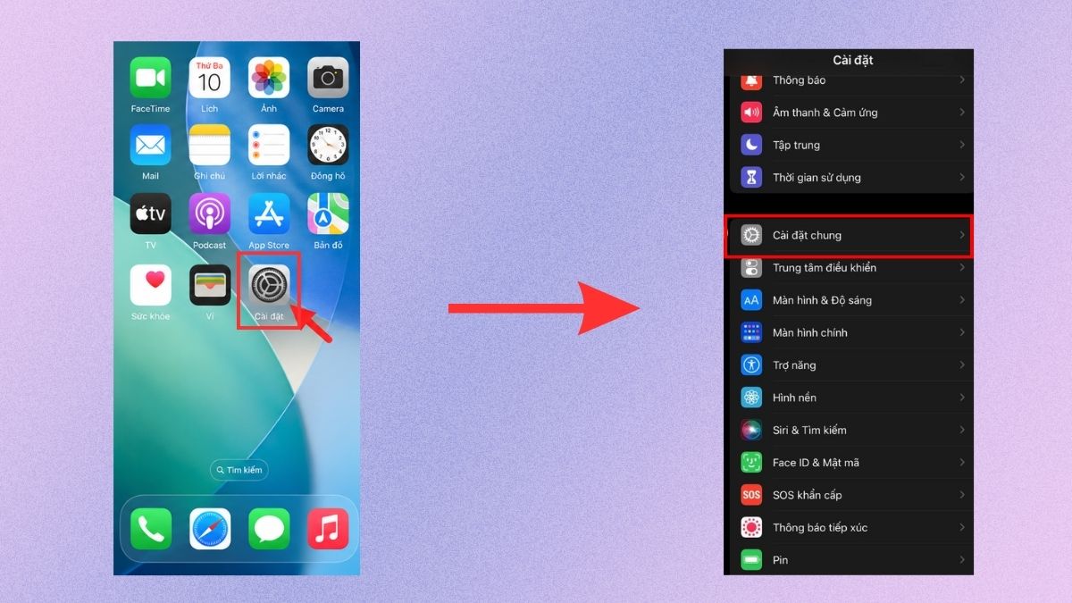  Khắc phục lỗi bật dữ liệu nhưng không vào được mạng iPhone bằng cách cập nhật iOS - bước 2