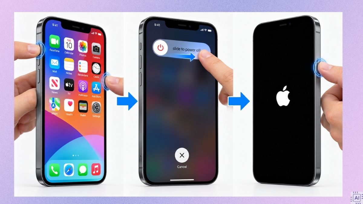  Khắc phục lỗi bật dữ liệu nhưng không vào được mạng iPhone bằng cách khởi động iPhone