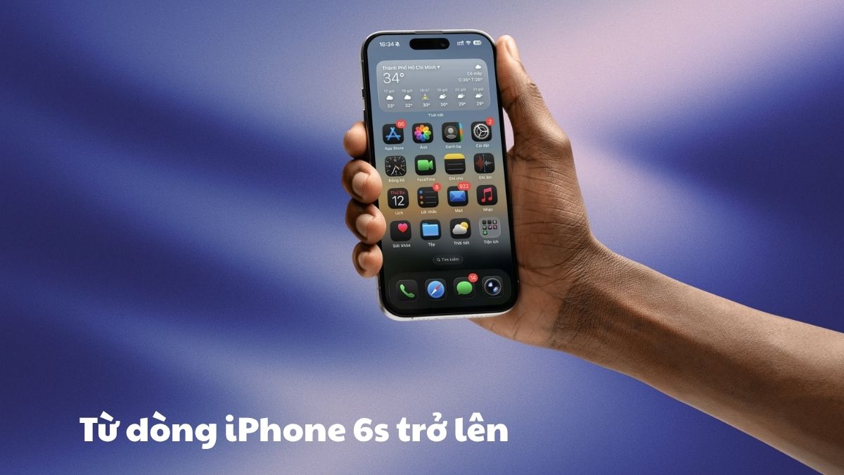 Dòng iPhone hỗ trợ tính năng Raise to Wake