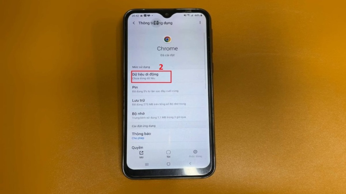 Cách tắt ứng dụng chạy ngầm trên Samsung bằng cách trực tiếp- bước 2