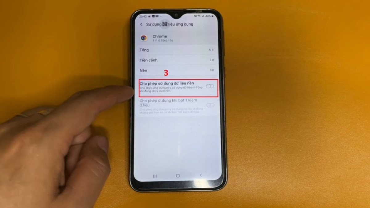 Cách tắt ứng dụng chạy ngầm trên Samsung bằng cách trực tiếp- bước 3